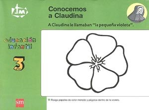 Conocemos a Claudina. 3 años. Congregación de Jesús-María | 9788467522365 | Abaigar, Gloria;Camacho, María Angeles;García Rowe, Carmen;Jarauta, Carmen;Pescador, Marta;Zaragoza,