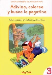 Adivina, colorea y busca la pegatina. | 9788496912489 | Moreno Fernández, Francisco