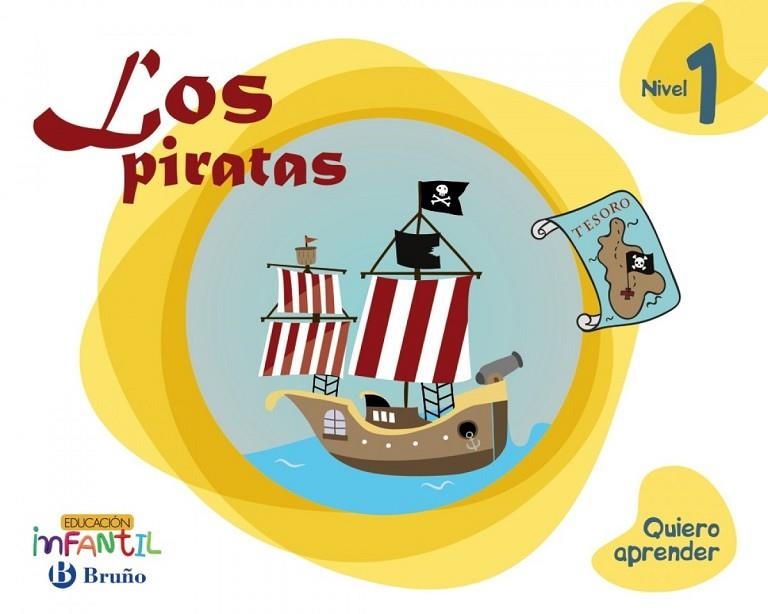 Quiero aprender Nivel 1 Los piratas | 9788469613719 | Aparicio Nogués, Rosa Mª;Mancha García-Rosado, Carmen;Ramos Domínguez, Rosa