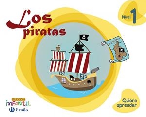 Quiero aprender Nivel 1 Los piratas | 9788469613719 | Aparicio Nogués, Rosa Mª;Mancha García-Rosado, Carmen;Ramos Domínguez, Rosa