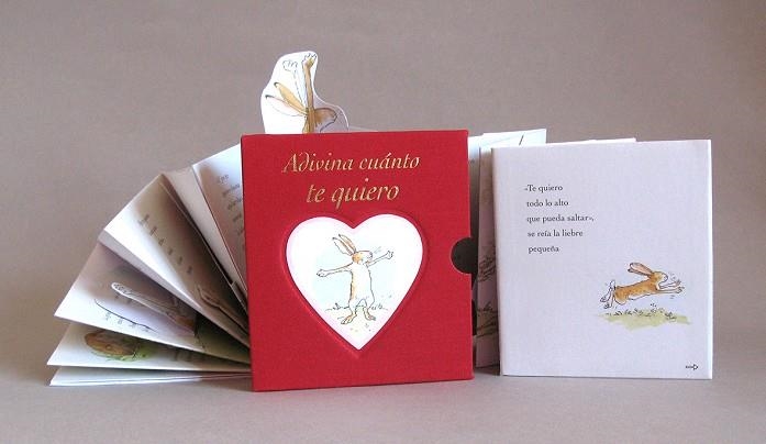 Adivina cuánto te quiero desplegable mini caja roja | 9788416126125 | McBratney, Sam