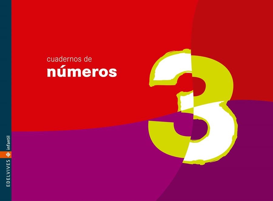 Cuaderno 3 de numeros (Infantil) | 9788426358165 | edelvives, equipo