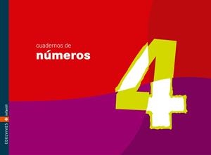 Cuaderno 4  de numeros (Infantil) | 9788426358172 | edelvives, equipo