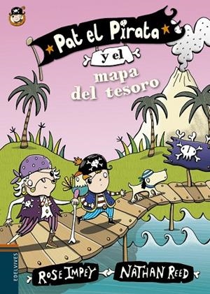 PAT EL PIRATA Y EL MAPA DEL TESORO -LETRA IMPRENTA-5 | 9788414000649 | Rose Impey
