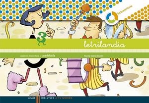 Letrilandia. Lectoescritura cuaderno 3 de escritura (Cuadricula) | 9788426371478 | Usero Alijarde, Aurora