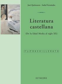 Literatura castellana 1º y 2º BACH | 9788480635929 | Quiñonero Hernández, José;Fernández Sánchez, Isabel