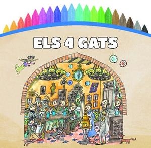Pintem! Els 4 Gats | 9788499795836 | Bayés Luna, Pilarín