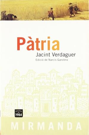 Pàtria | 9788486540906 | Verdaguer, Jacint