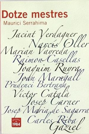 Dotze mestres | 9788492440016 | Serrahima, Maurici