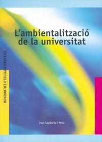 L'ambientalització de la universitat | 9788489754607 | Capdevila Peña, Ivan