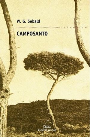 Camposanto | 9788498650099 | Sebald, W. G.