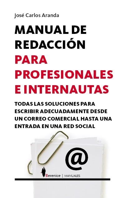 Manual de redacción para profesionales e internautas | 9788496756892 | Aranda Aguilar, José Carlos