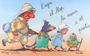 L'OGRE, EL LLOP, LA NENA I EL PASTIS | 9788484701583 | Corentin, Philippe
