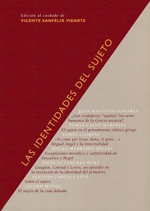 Las identidades del sujeto | 9788481911589 | Varios autores