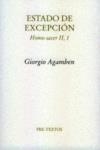  Estado de Excepción. Homo Sacer II, 1 | 9788481916256 | Agamben, Giorgio