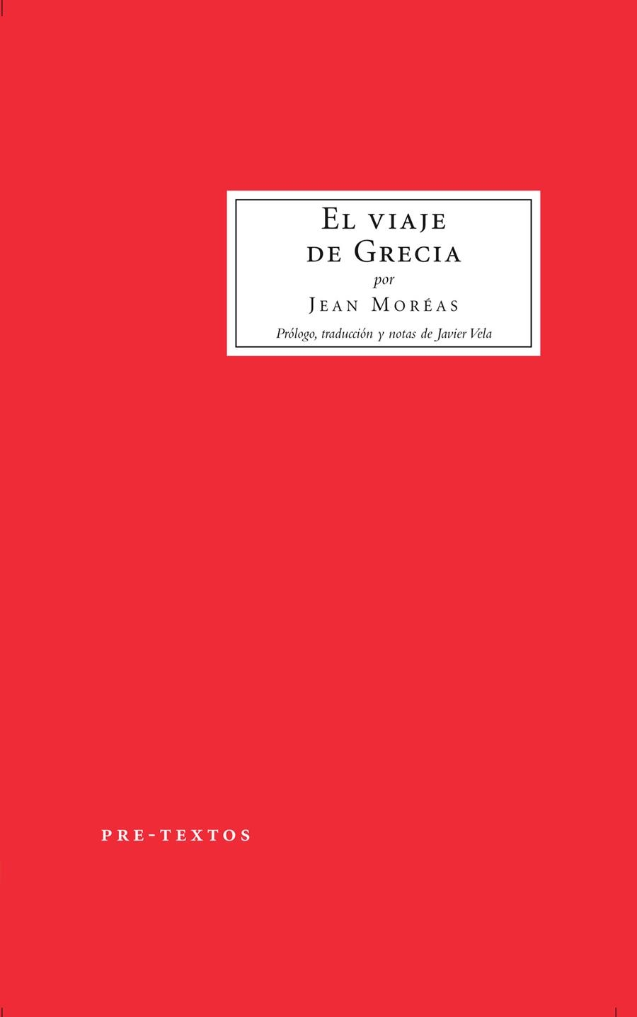 El viaje de Grecia | 9788492913572 | Moréas, Jean