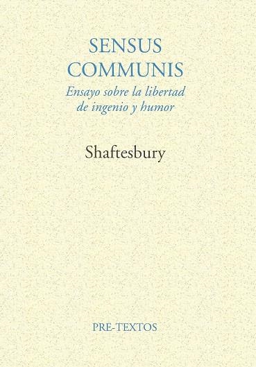  Sensus communis. | 9788481910452 | Cooper, Anthony Ashley