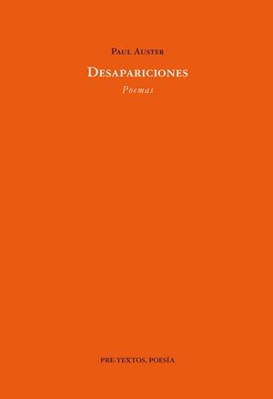 Desapariciones | 9788481910858 | Auster, Paul