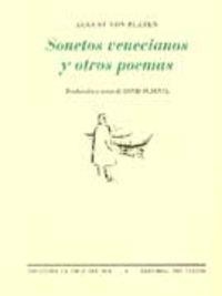  Sonetos venecianos y otros poemas | 9788481912487 | Von Platen, August