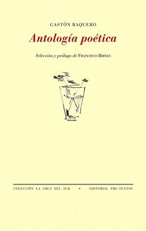 Antología poética | 9788481914818 | Baquero, Gastón