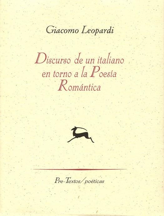 Discurso de un italiano en torno a la poesía romántica | 9788481912142 | Leopardi, Giacomo