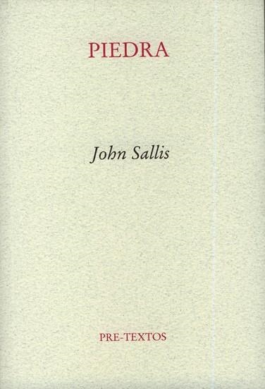 Piedra | 9788481919851 | Sallis, John