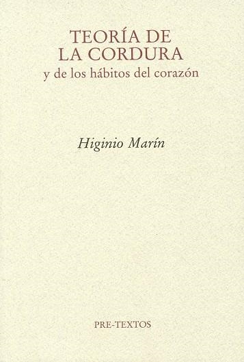 Teoría de la cordura | 9788492913718 | Marín Pedreño, Higinio