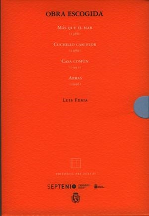 Obra escogida | 9788481919097 | Feria, Luis