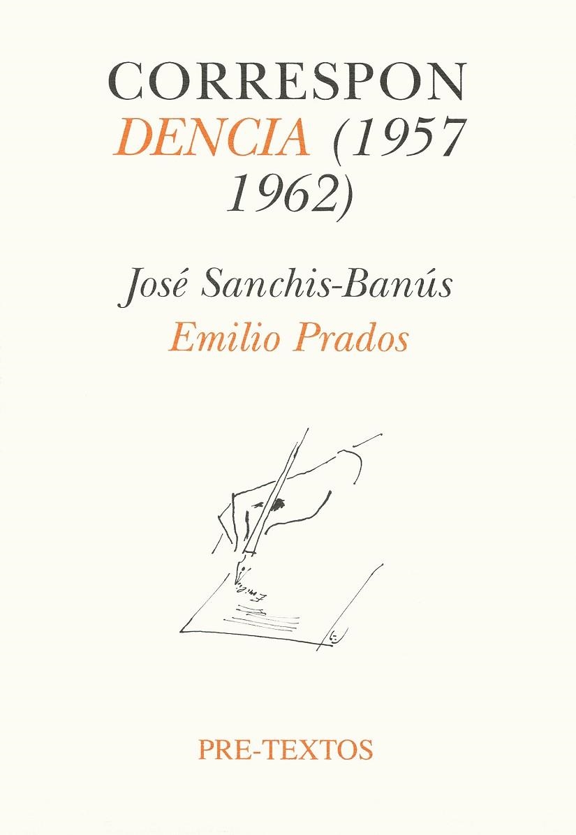  Correspondencia (1957-1962) | 9788481910391 | Sanchis-Banús, José;Prados, Emilio