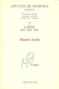  Apuntes de memoria inéditos y cartas | 9788487101304 | Azaña, Manuel