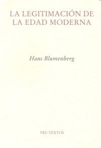  La legitimación de la Edad Moderna | 9788481919004 | Blumenberg, Hans