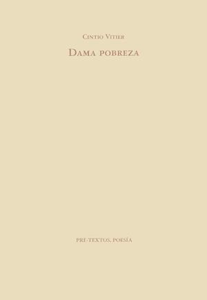  Dama pobreza | 9788481910223 | Vitier, Cintio