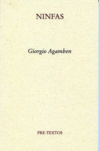 Ninfas | 9788492913435 | Agamben, Giorgio