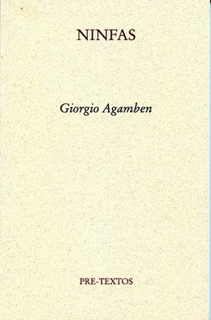 Ninfas | 9788492913435 | Agamben, Giorgio
