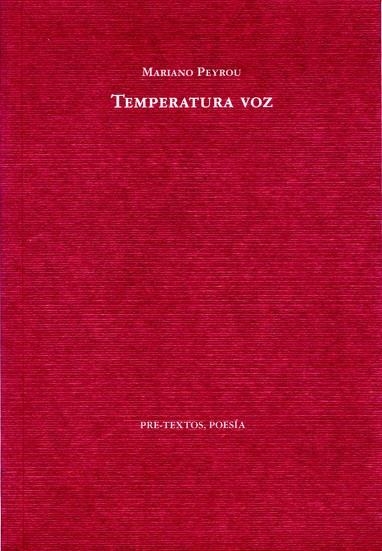 Temperatura voz | 9788492913282 | Peyrou, Mariano