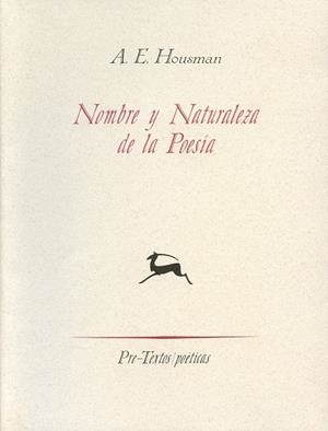 Nombre y naturaleza de la poesía | 9788481911671 | Housman, Alfred Housman