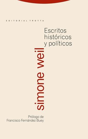 Escritos históricos y políticos | 9788481648959 | Weil, Simone