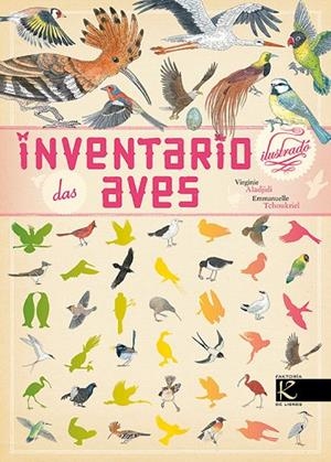 Inventario ilustrado das aves | 9788416721023 | Aladjidi, Virginie