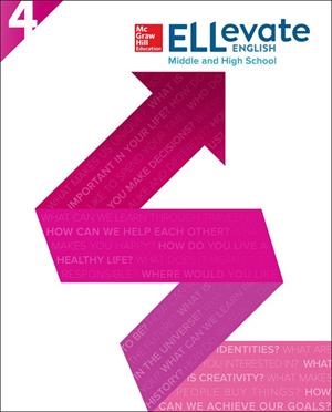 ELLevate English: Middle and High School Workbook Level 4 | 9780077190132 | MCGRAW-HILL EDU