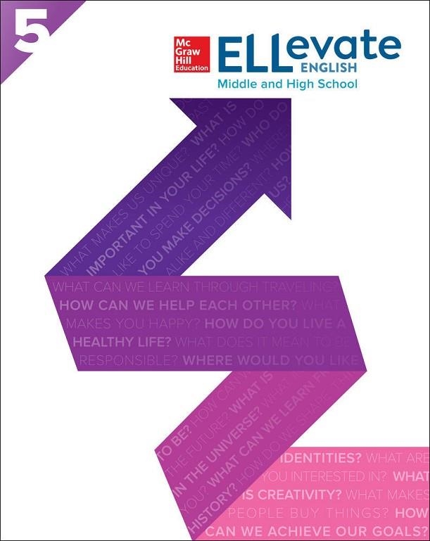 ELLevate English: Middle and High School Workbook Level 5 | 9780077190149 | MCGRAW-HILL EDU