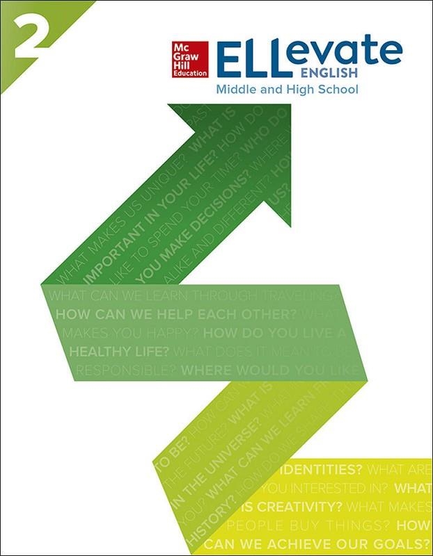 ELLevate English: Middle and High School Student Book Level 2 | 9780077179571 | MCGRAW-HILL EDU