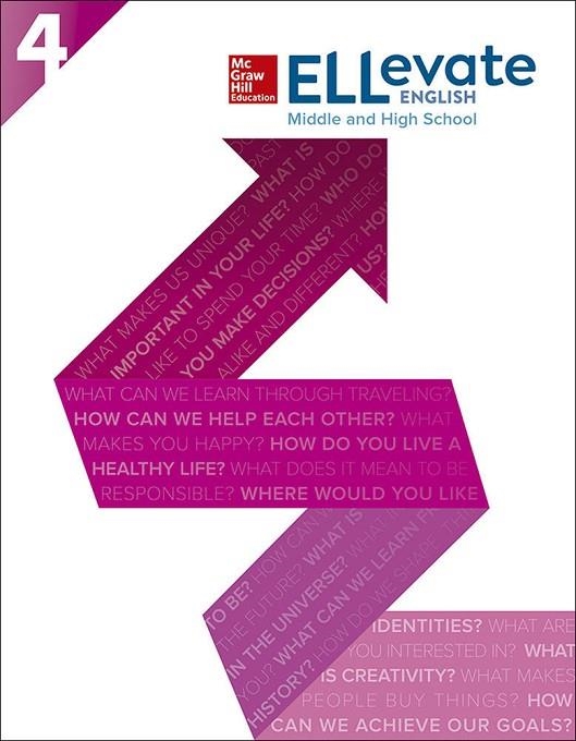 ELLevate English: Middle and High School Student Book Level 4 | 9780077179595 | MCGRAW-HILL EDU
