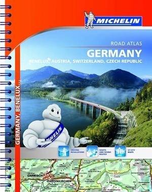 Road Atlas Germany, Benelux, Austria, Switzerland, Czech Republic | 9782067192706 | MICHELIN