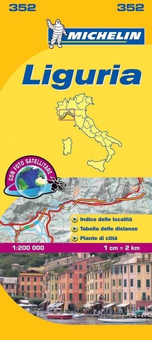 Mapa Local Liguria | 9782067126602 | MICHELIN