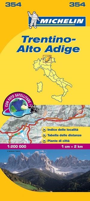 Mapa Local Trentino, Alto Adige | 9782067126626 | m