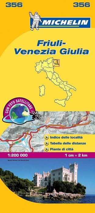 Mapa Local Friuli-Venezia Giulia | 9782067126657 | MICHELIN