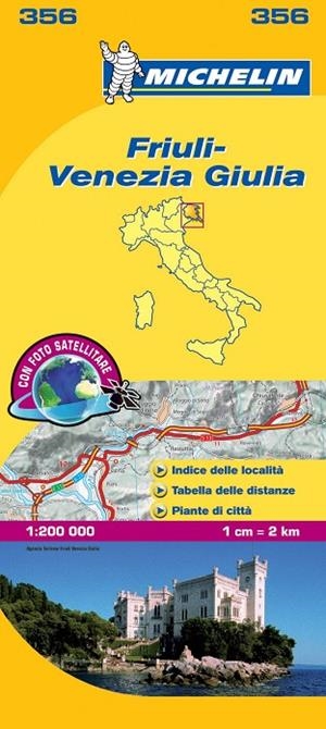 Mapa Local Friuli-Venezia Giulia | 9782067126657 | MICHELIN