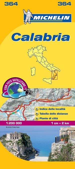 Mapa Local Calabria | 9782067126732 | MICHELIN