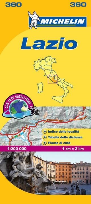 Mapa Local Lazio | 9782067126695 | MICHELIN
