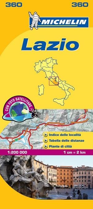Mapa Local Lazio | 9782067126695 | MICHELIN